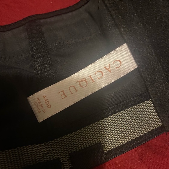 New Lane bryant cacique Multi-Way Boost black Strapless Bra 44DD - Picture 5 of 5